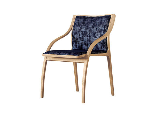 Scandinavia modern Semi Arm Chair