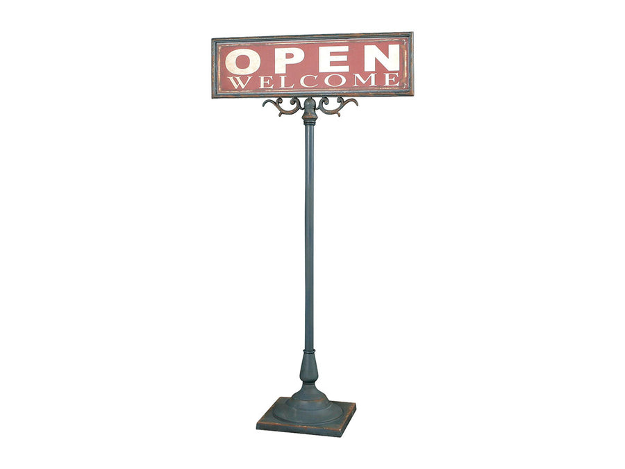 Open-closed sign stand