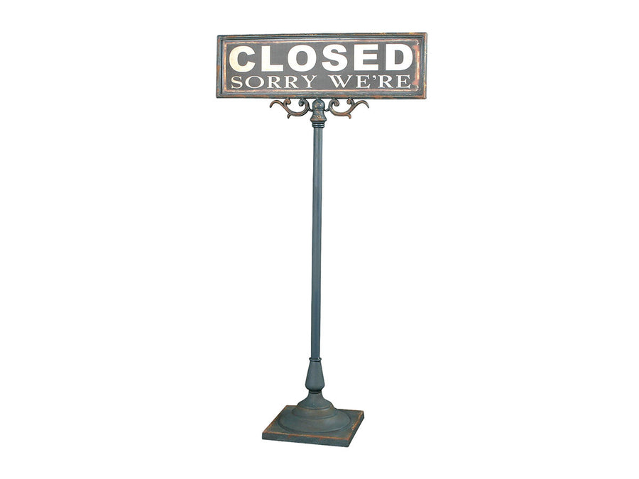 Open-closed sign stand