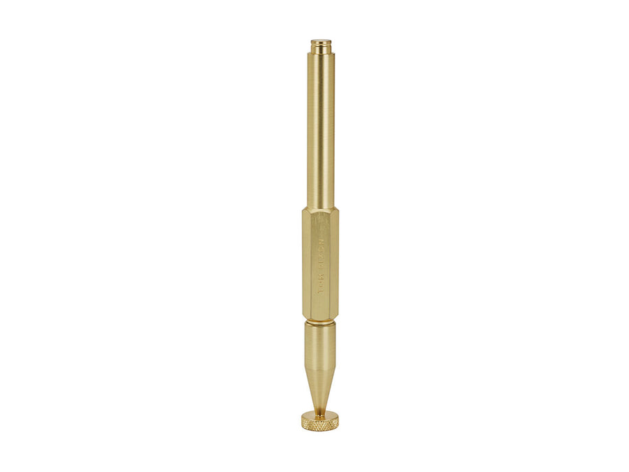 Cog Pen Hex Brass