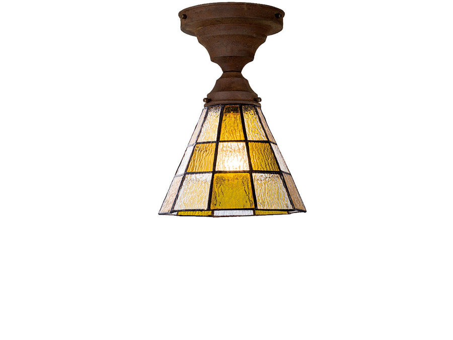 CUSTOM SERIES Basic Ceiling Lamp × Stained Glass Checker