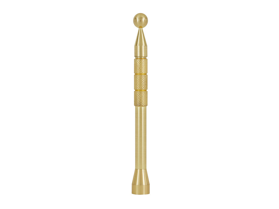 Cog Pen Ball Brass