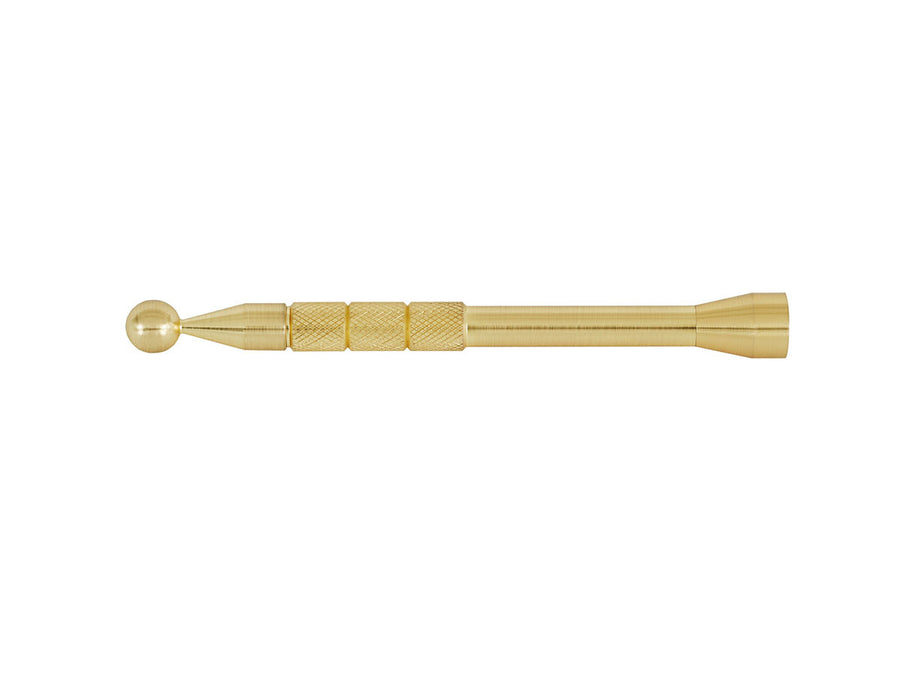 Cog Pen Ball Brass