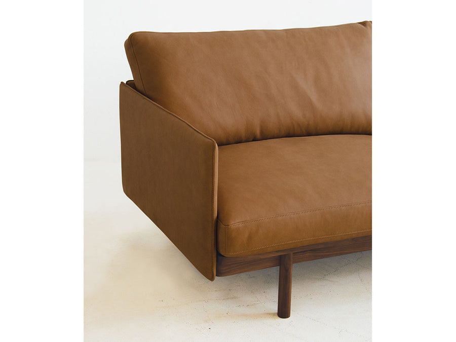 PENSIVE 200 walnut sofa