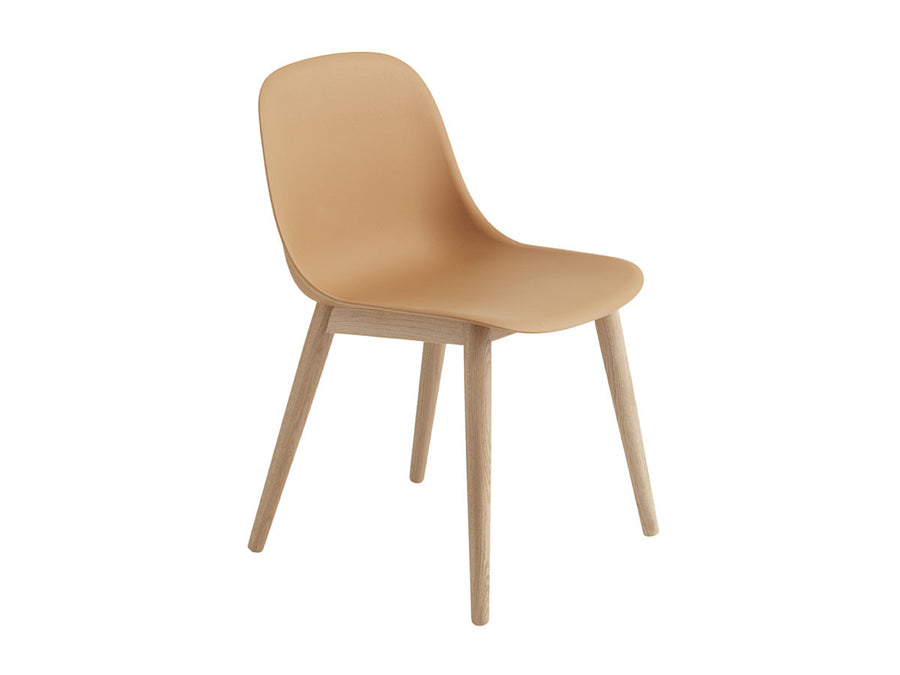 FIBER SIDE CHAIR WOOD BASE