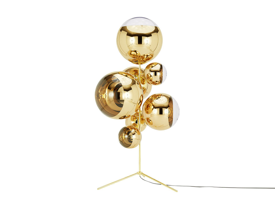 Mirror Ball Stand Chandelier