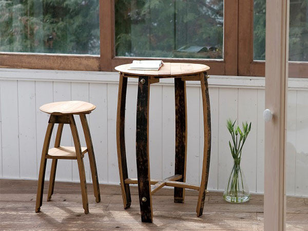 Barrel Stool High