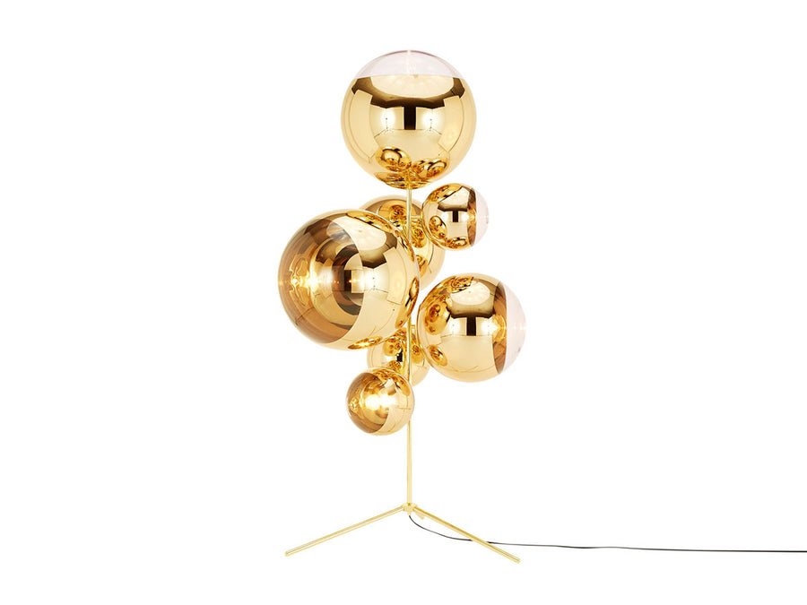 Mirror Ball Stand Chandelier