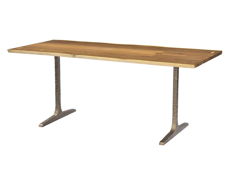 T LEG DINING TABLE