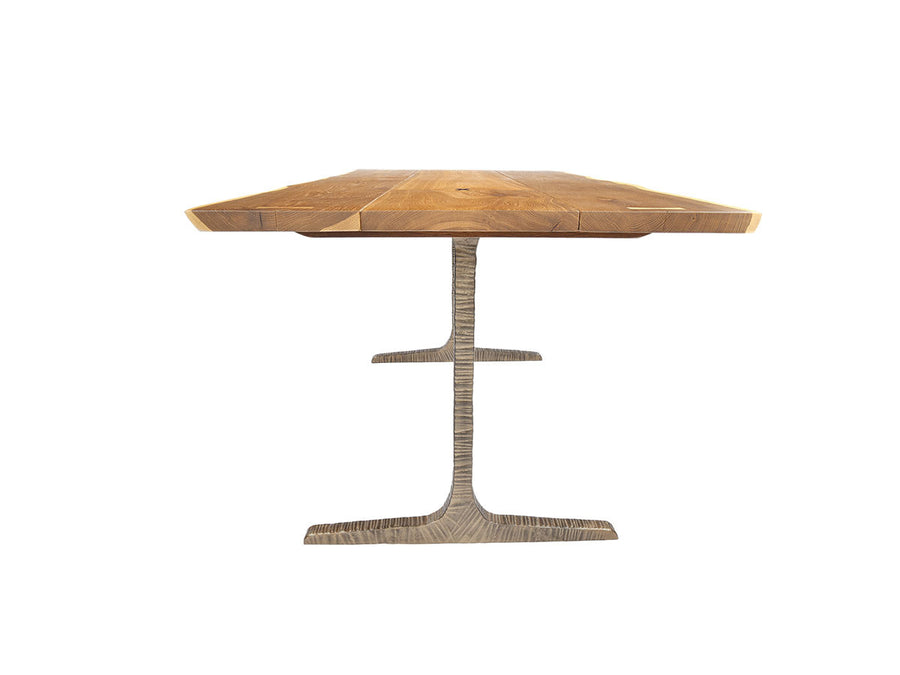 T LEG DINING TABLE