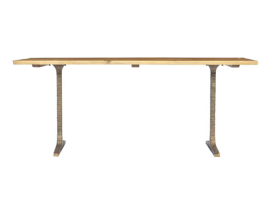 T LEG DINING TABLE