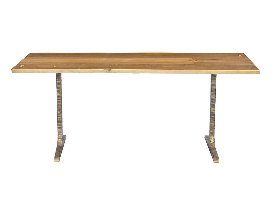 T LEG DINING TABLE