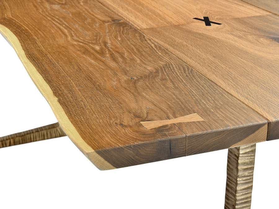 T LEG DINING TABLE