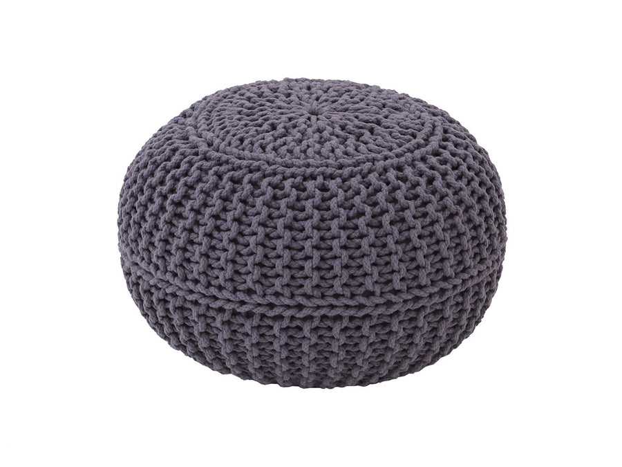 KNITTED POUF