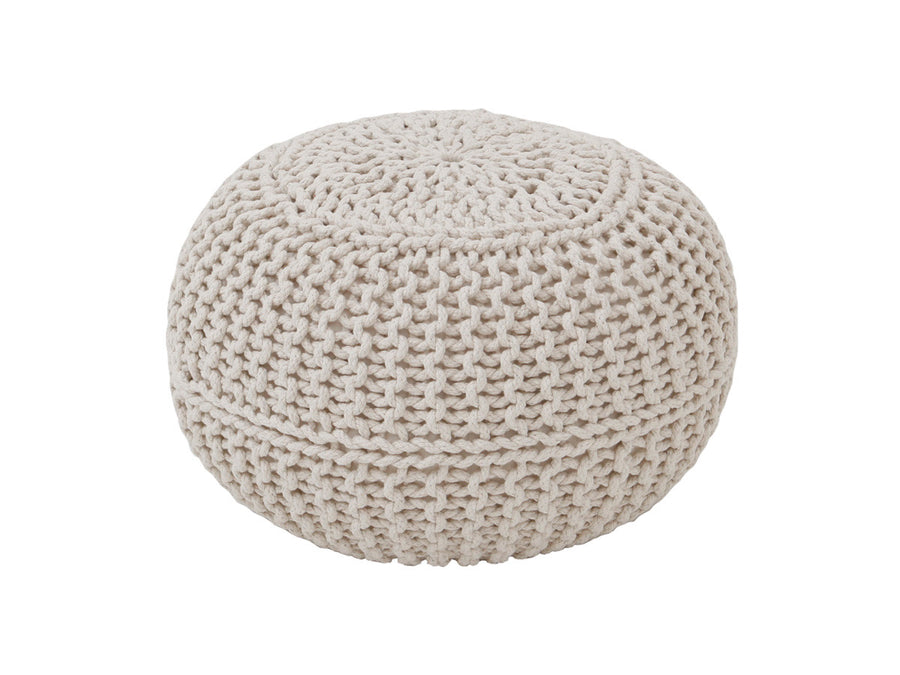 KNITTED POUF