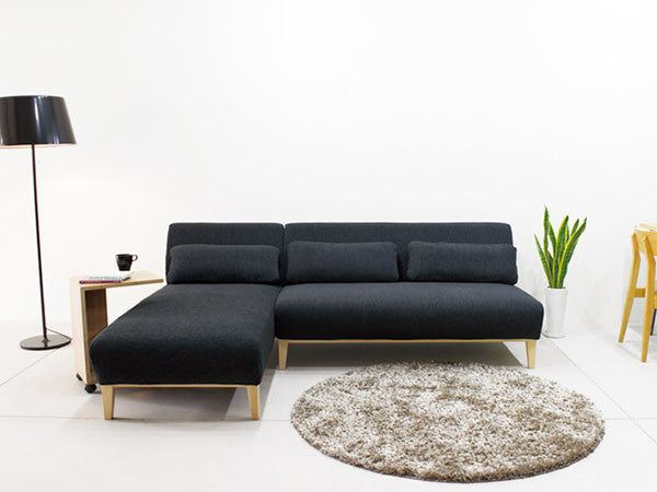 MAROON 1P LONG SOFA