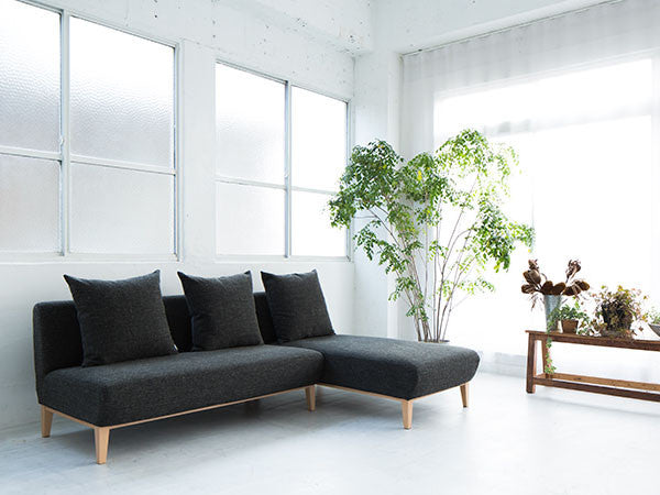 MAROON 1P LONG SOFA