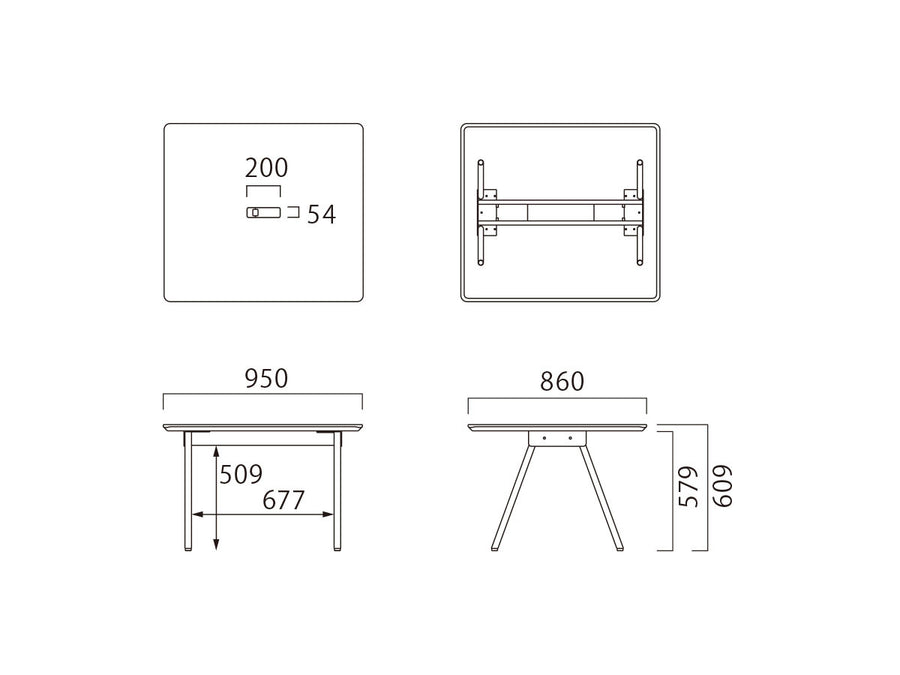 SPINE MEETING TABLE