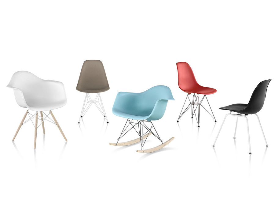 Eames Molded Plastic Side Shell Chair