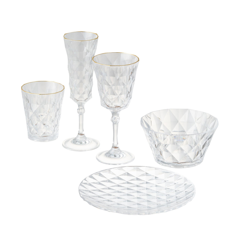 Tria Rim Tumbler Clear