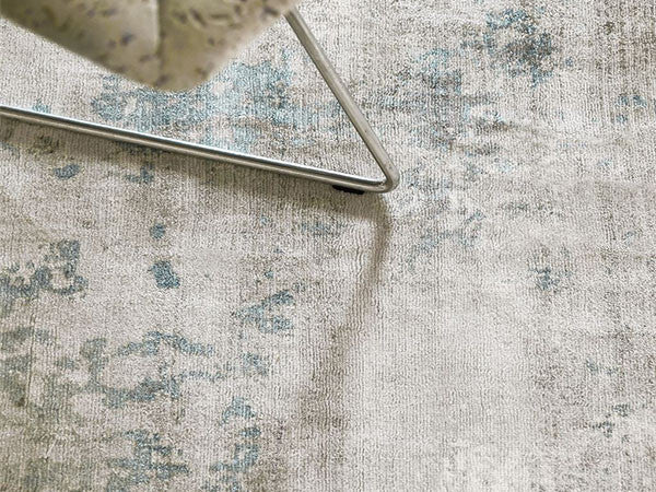 Impasto Celadon Rug