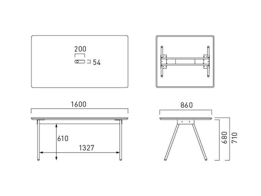 SPINE MEETING TABLE