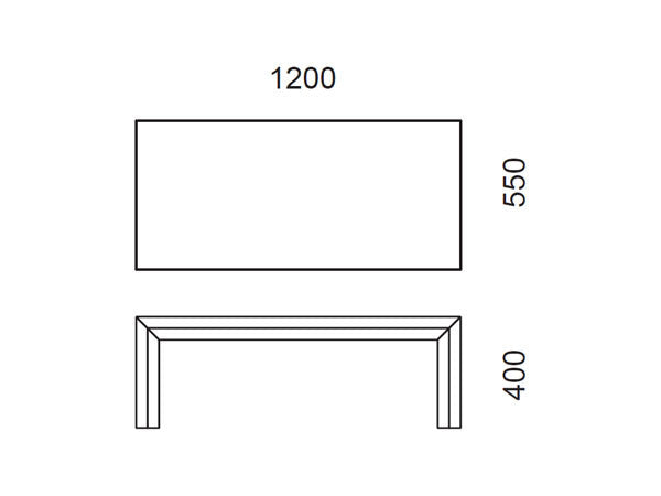 ROCKBILL nest table