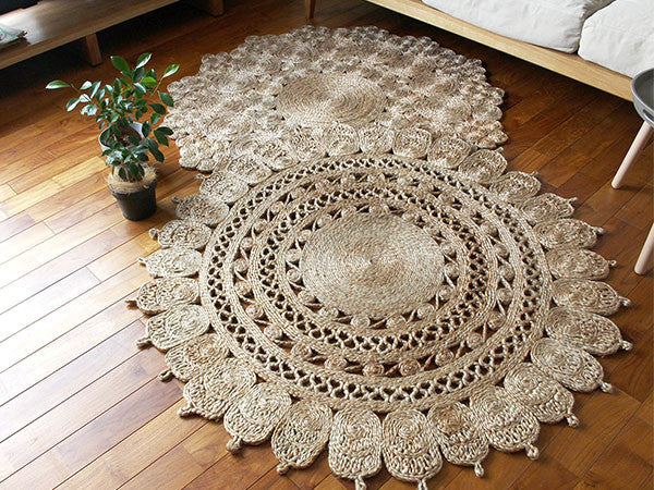 jute rug 9992 circle