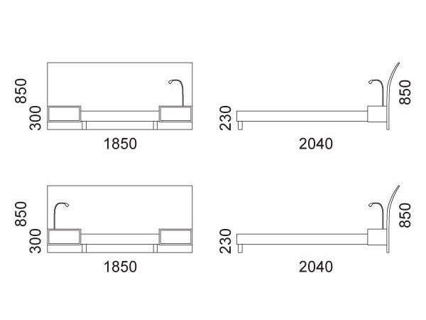 ALTOONA bed frame