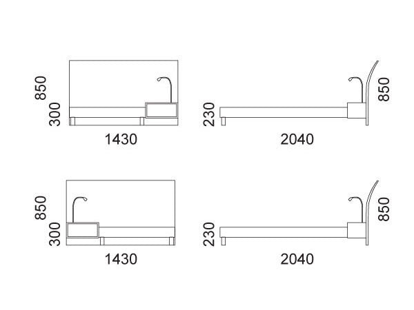 ALTOONA bed frame