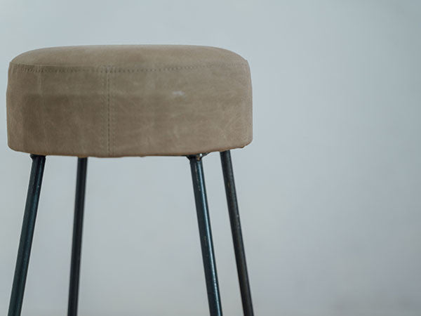 CANVAS STOOL low