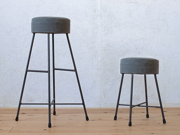 CANVAS STOOL low