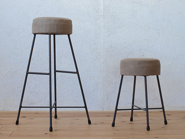 CANVAS STOOL low