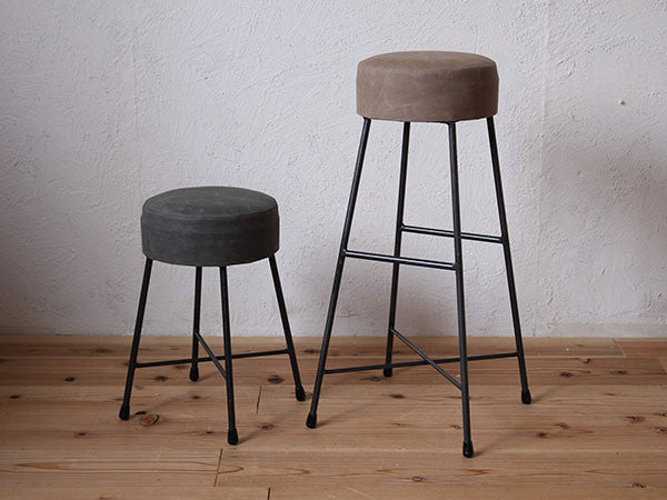 CANVAS STOOL low