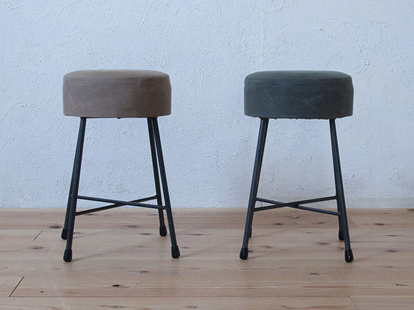 CANVAS STOOL low