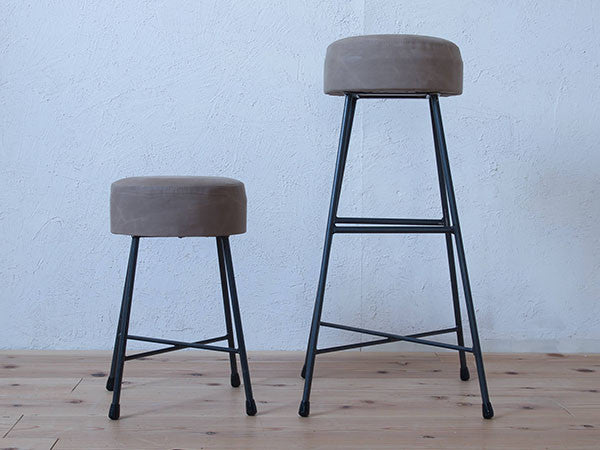 CANVAS STOOL low