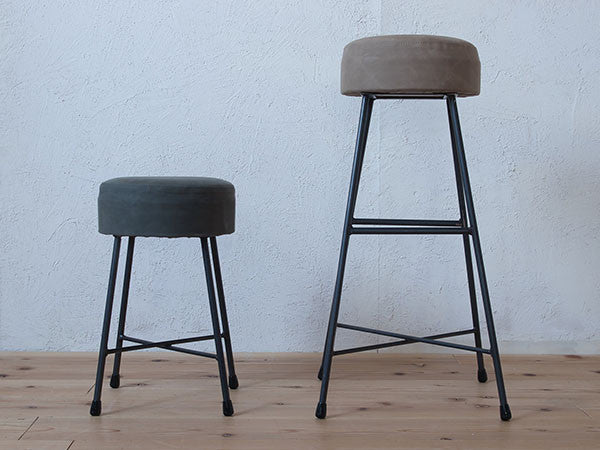 CANVAS STOOL low