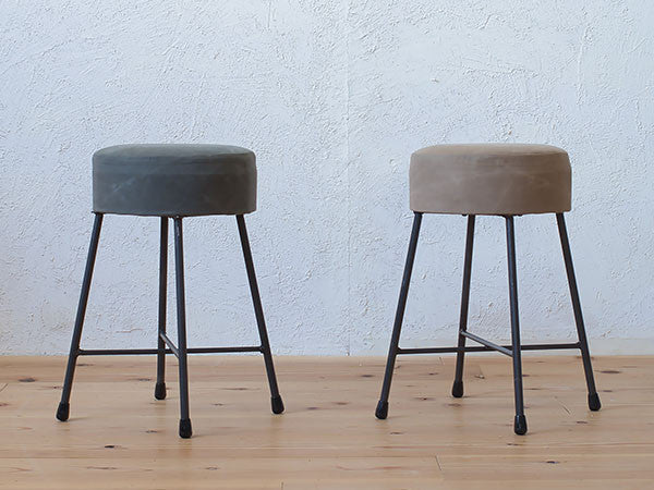 CANVAS STOOL low