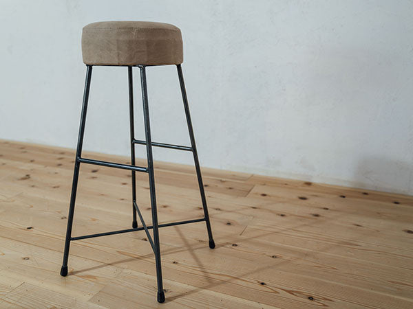 CANVAS STOOL high