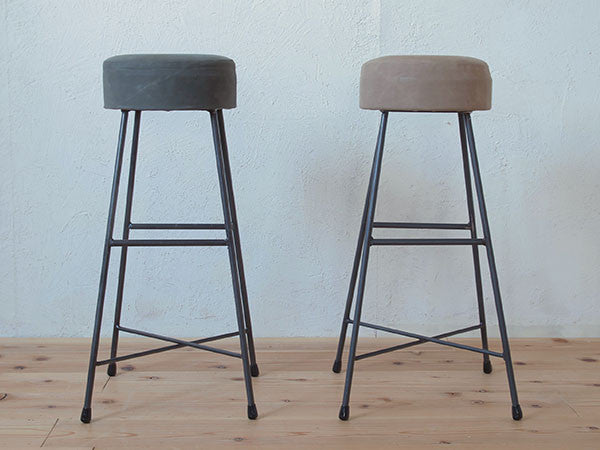 CANVAS STOOL high