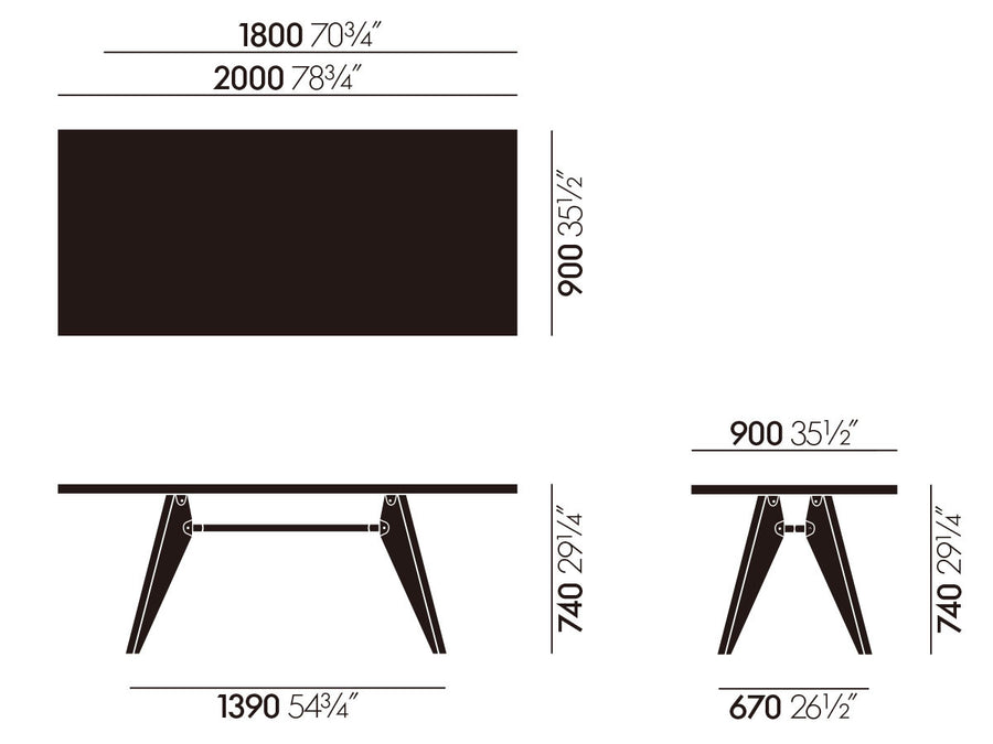 Table SAM Bois