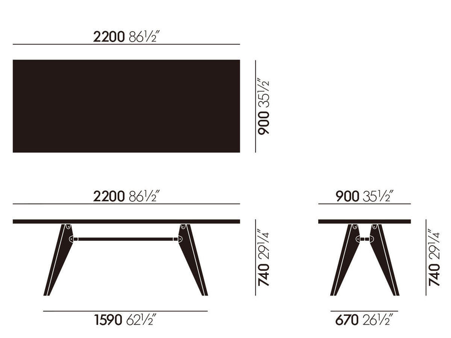 Table SAM Bois