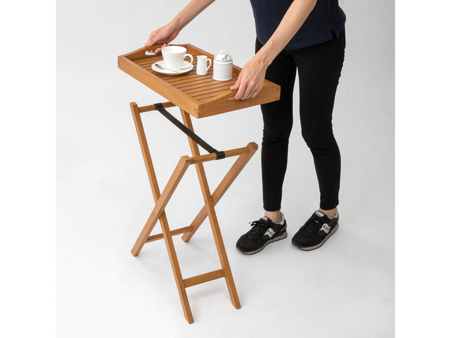 Marrie Wood Tray Stand