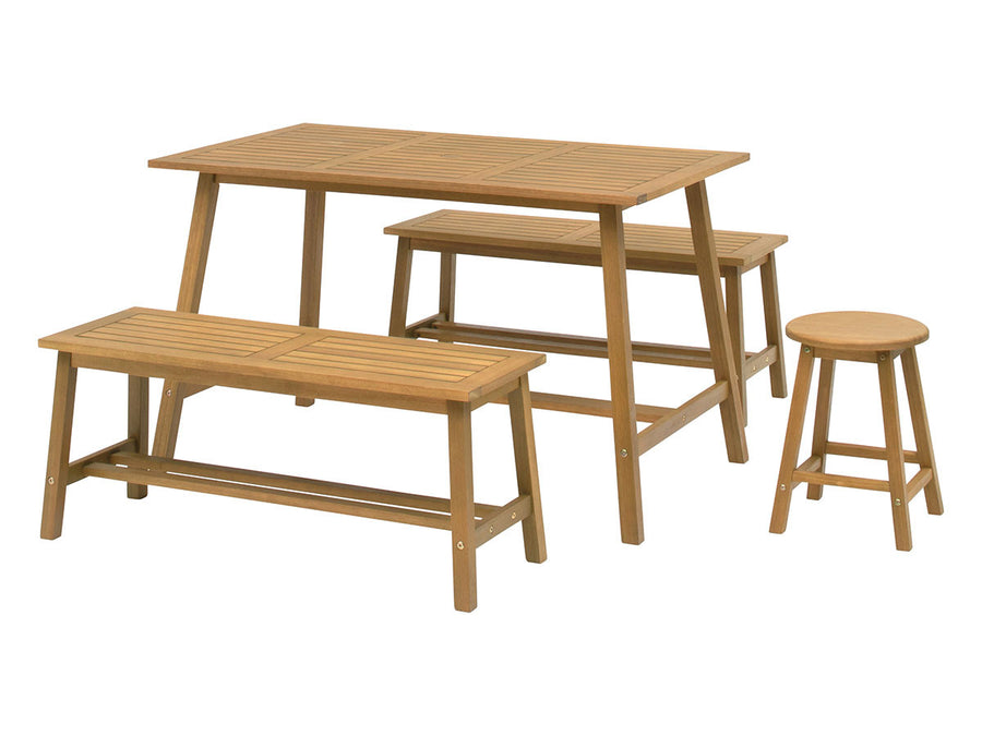 Marrie Wood Dining Table