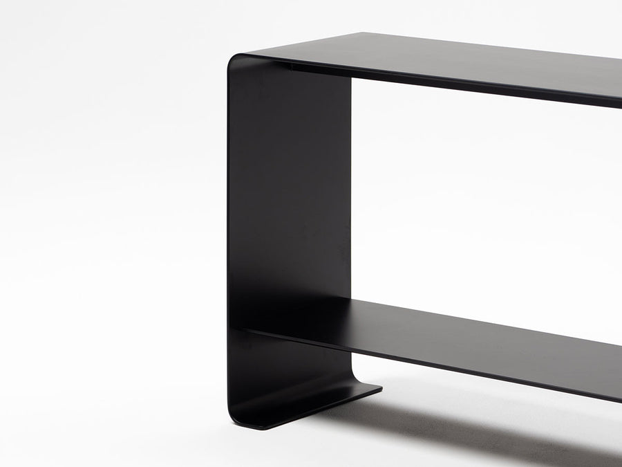 BLACK CONSOLE TABLE