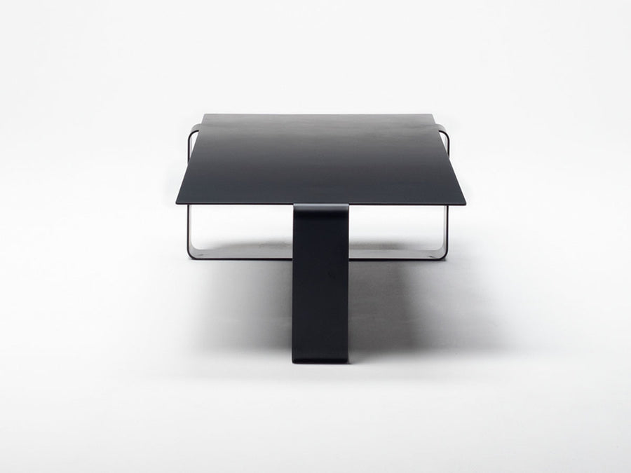 BLACK RECTANGLE LOW TABLE