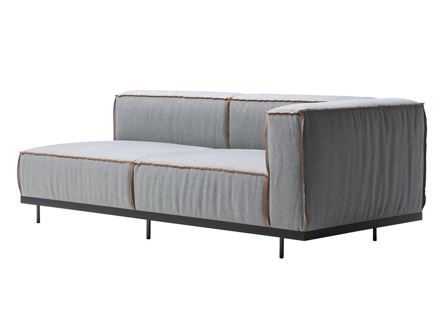 HEATH SINGLE ARM SOFA / DENIM