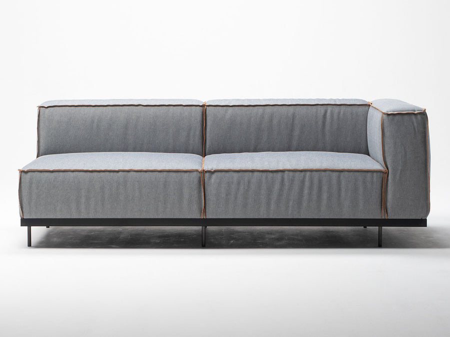 HEATH SINGLE ARM SOFA / DENIM