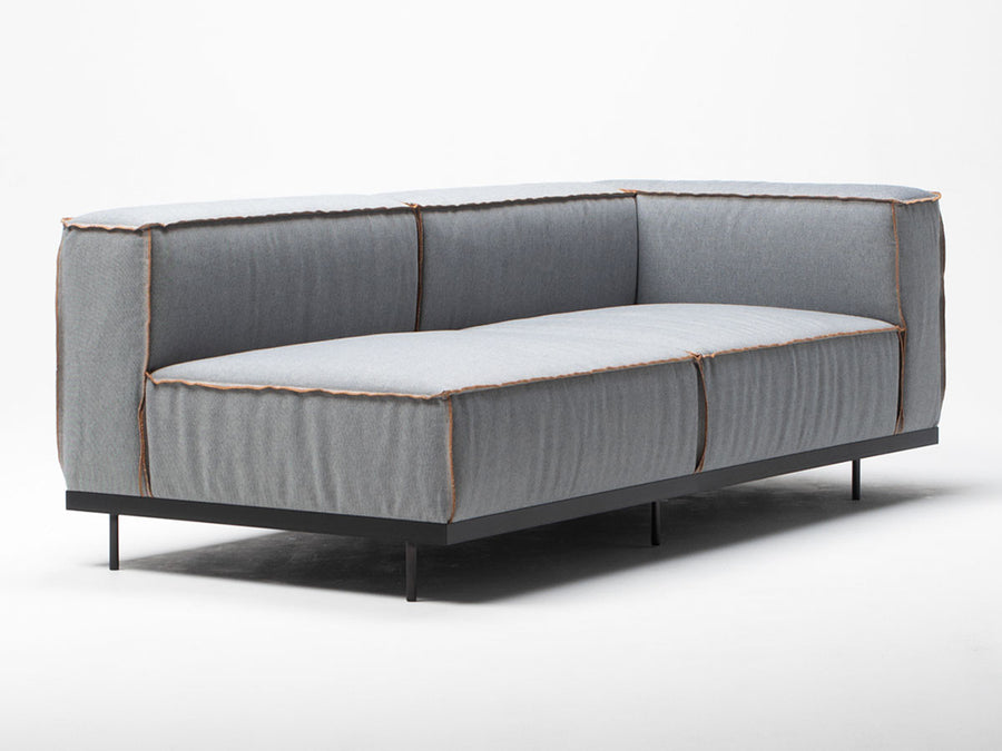 HEATH SINGLE ARM SOFA / DENIM