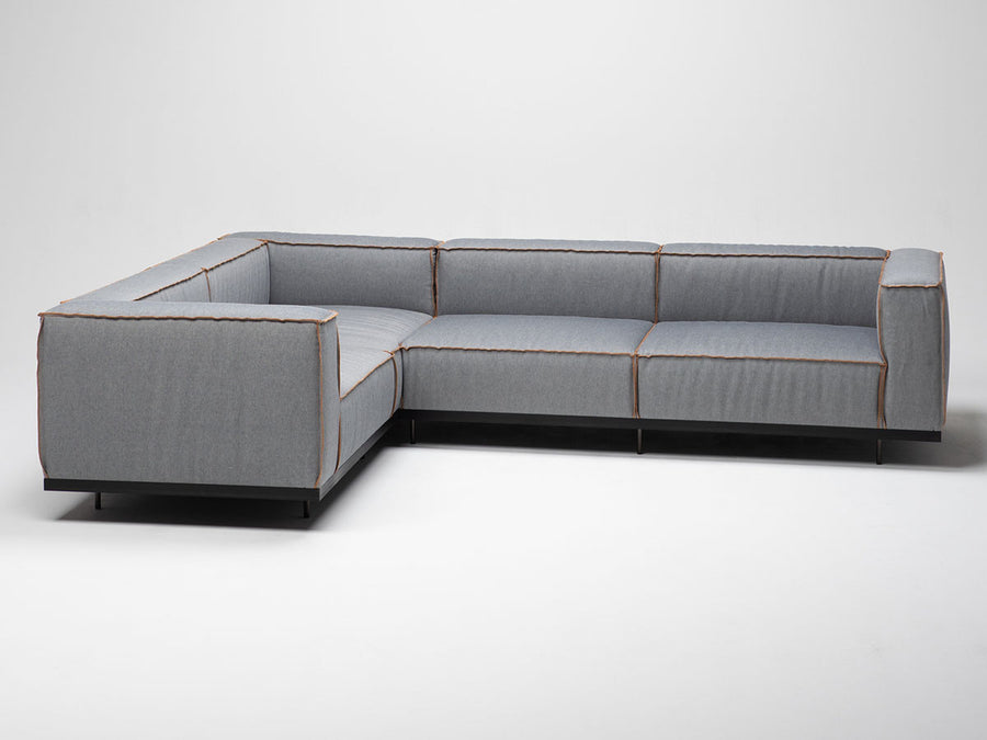 HEATH SINGLE ARM SOFA / DENIM